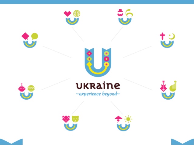 Ukraine travel brand