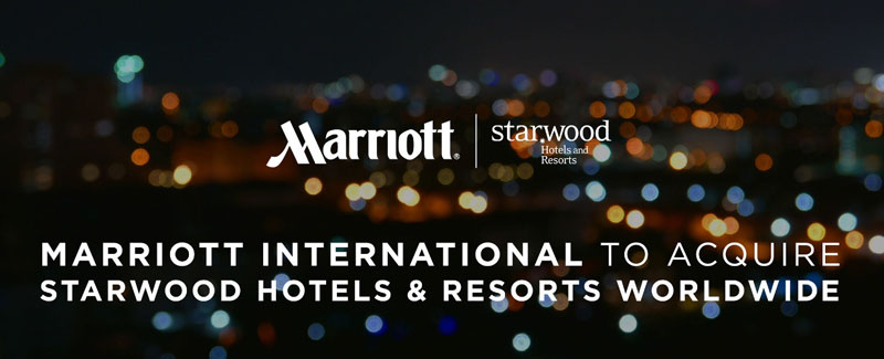 Гостиничная сеть Marriott покупает сеть Starwood 