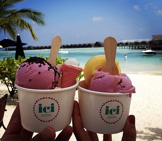 Собственное мороженое 'ICI'